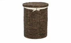 Wäschekorb mit Deckel | rund