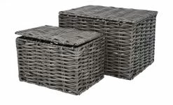 Aufbewahrungsbox, 2er Set | Dunkelgrau -Default Template store 10562734 6 202202162233