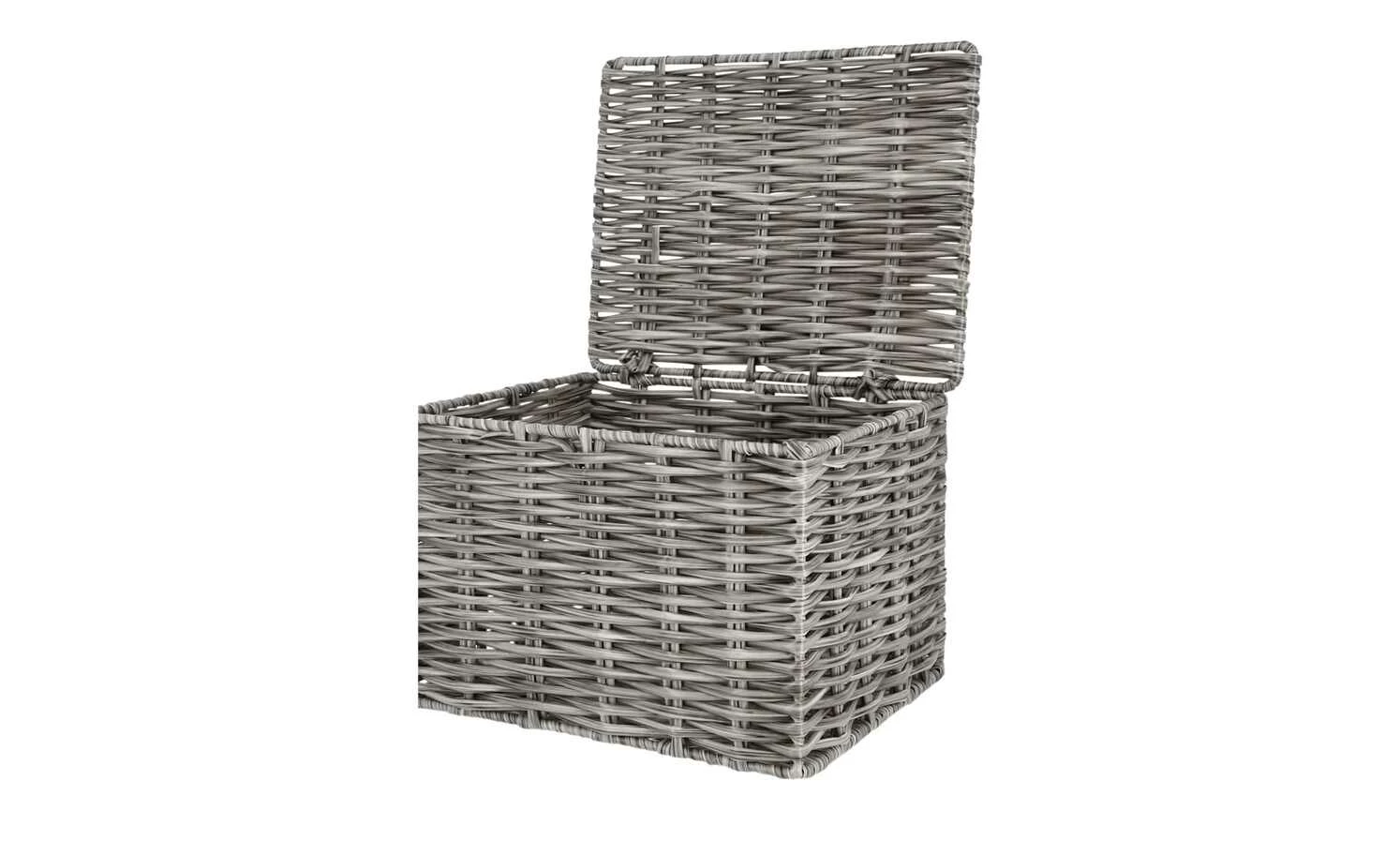 Aufbewahrungsbox, 2er Set | Hellgrau 6 Aufbewahrungsbox, 2er Set | Hellgrau – Bild 4