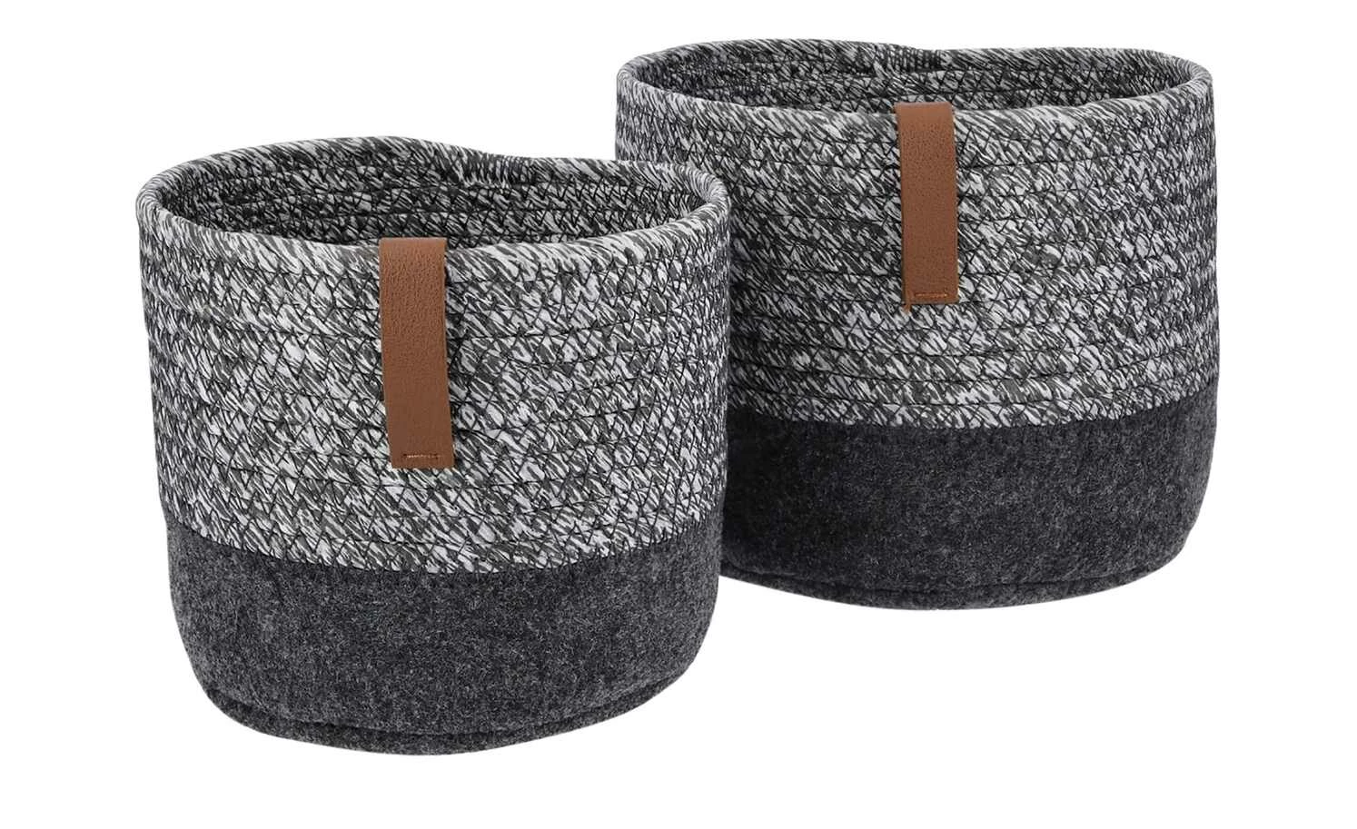 Aufbewahrungskorb, 2er-Set 4 Aufbewahrungskorb, 2er-Set – Bild 2