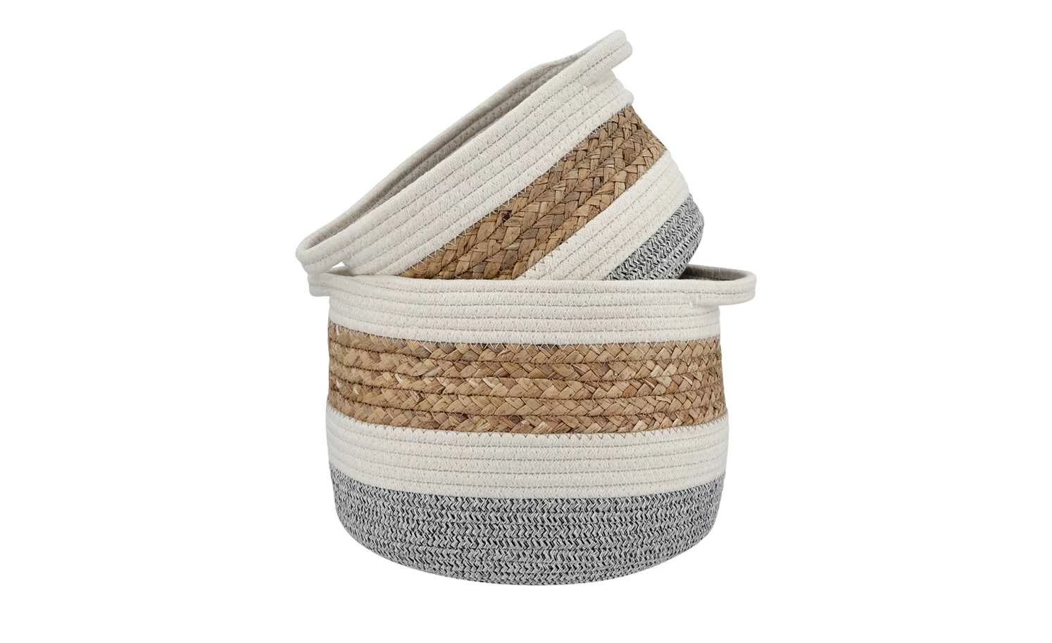 Aufbewahrungskorb, 2er-Set 4 Aufbewahrungskorb, 2er-Set – Bild 2