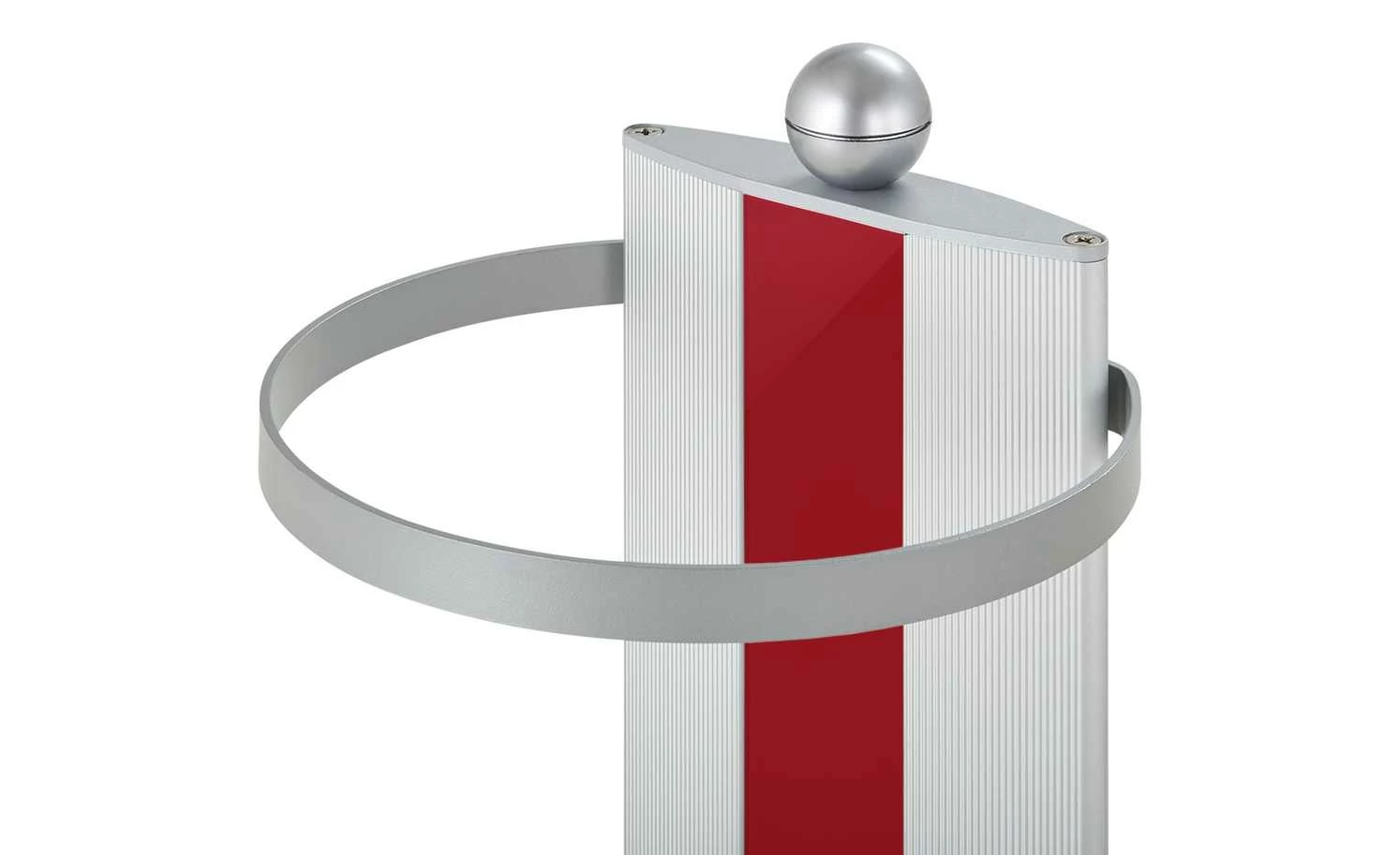 Schirmständer Juno | Aluminium / Rot 6 Schirmständer Juno | Aluminium / Rot – Bild 4