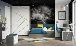 Truhe X Dark | Hellgrau / Anthrazit