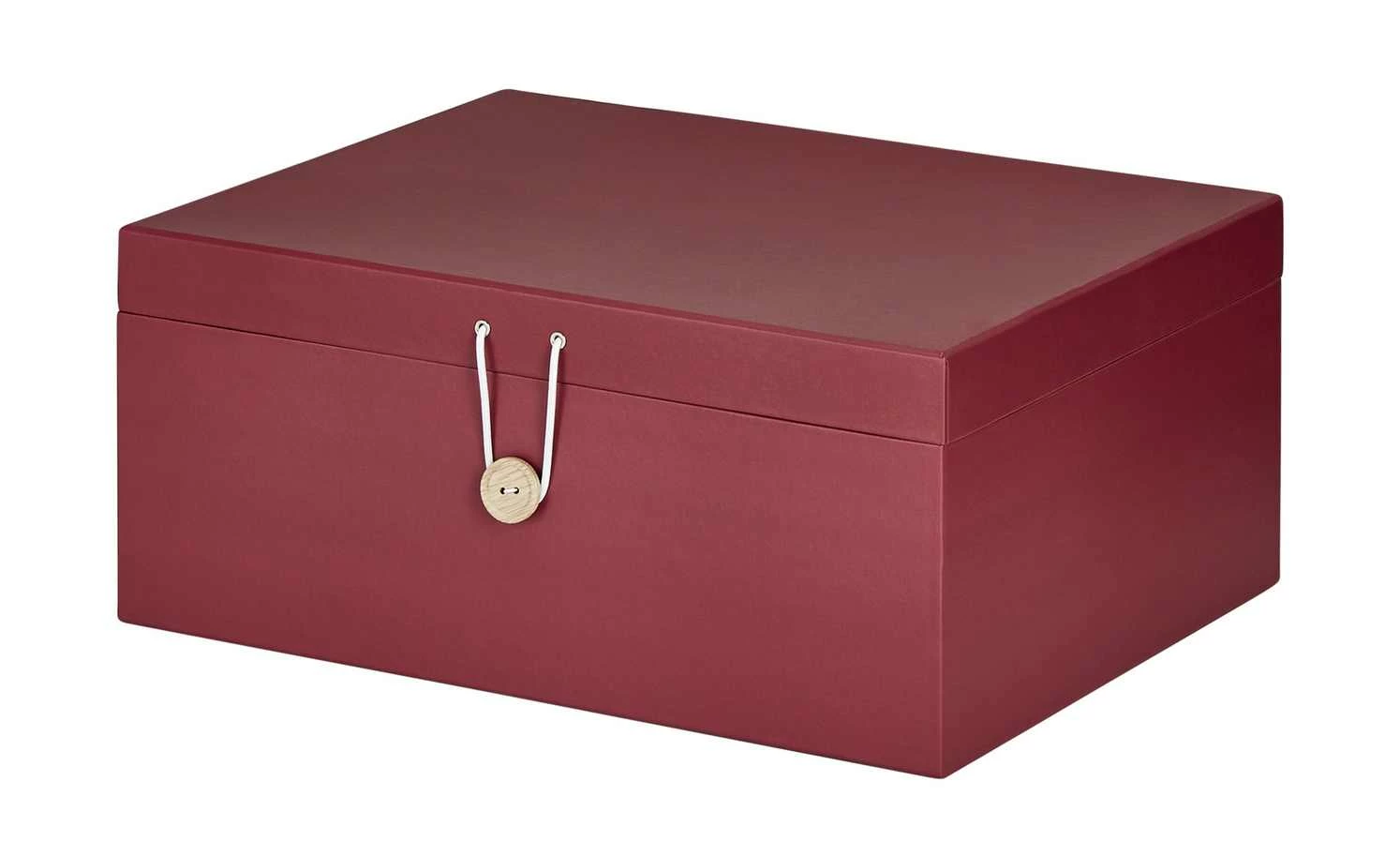Aufbewahrungsboxen, 3er-Set | Dunkelrot 5 Aufbewahrungsboxen, 3er-Set | Dunkelrot – Bild 4