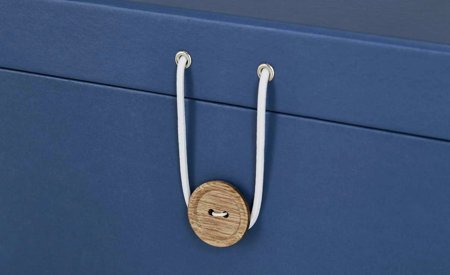 Aufbewahrungsboxen, 3er-Set | Blau 7 Aufbewahrungsboxen, 3er-Set | Blau – Bild 5