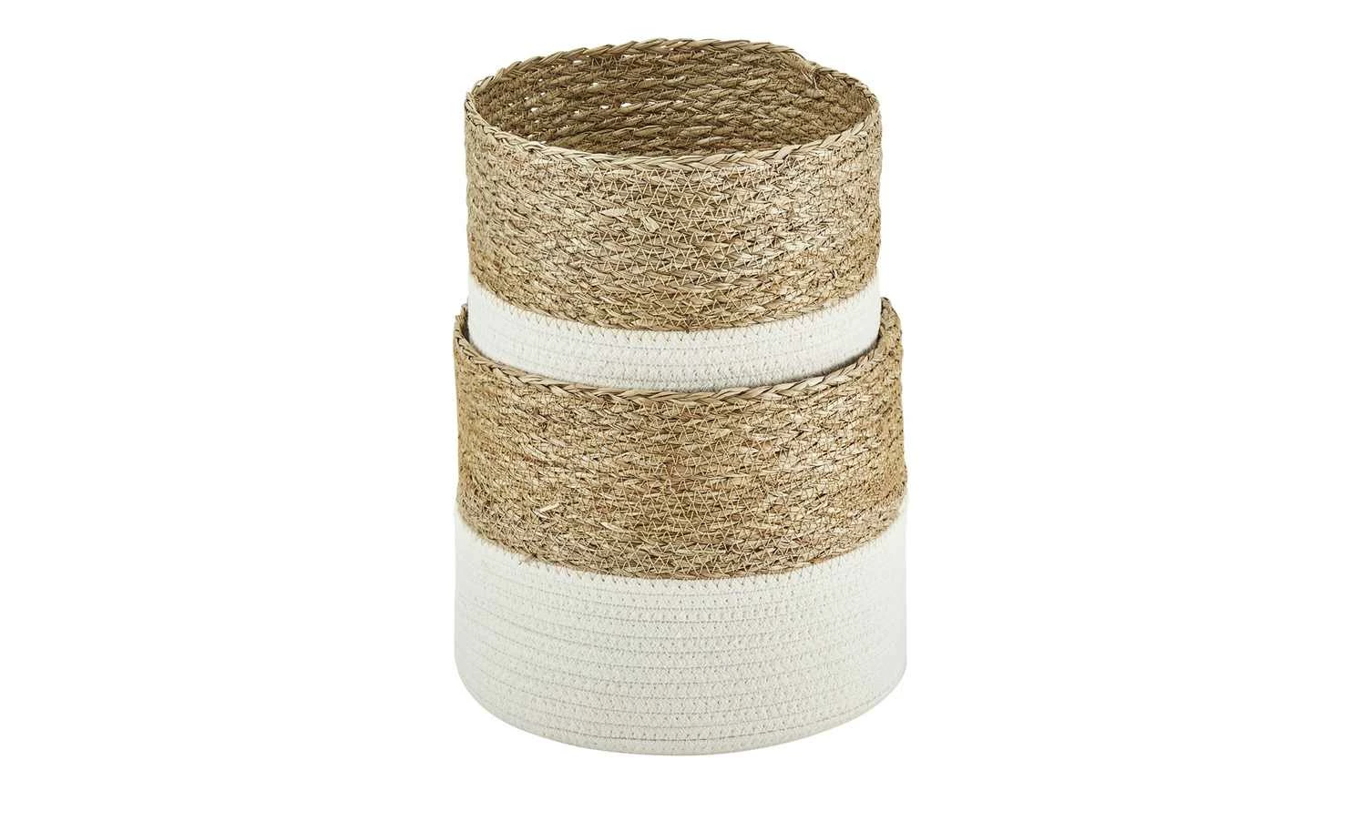 Aufbewahrungskörbe, 2er-Set 7 Aufbewahrungskörbe, 2er-Set – Bild 5