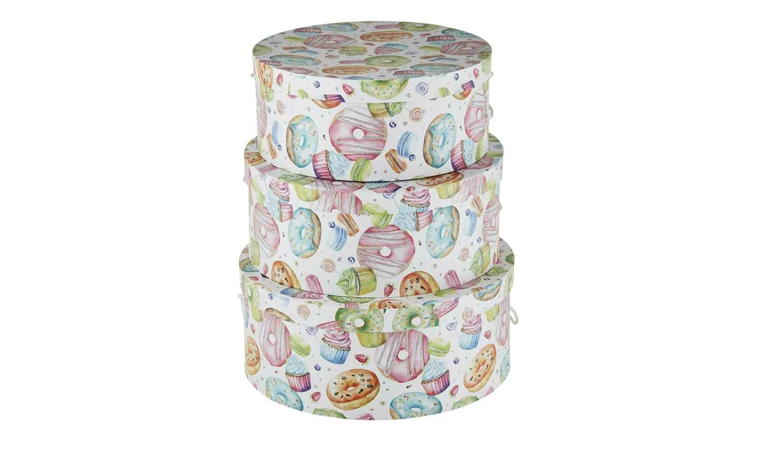 Aufbewahrungsboxen, 3er-Set Donut 14 Aufbewahrungsboxen, 3er-Set Donut – Bild 12