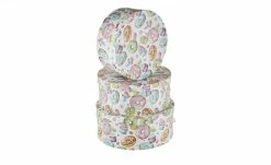 Aufbewahrungsboxen, 3er-Set Donut