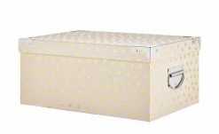 Aufbewahrungsbox, 3er-Set Punkte -Default Template store 569398 12 201907252252